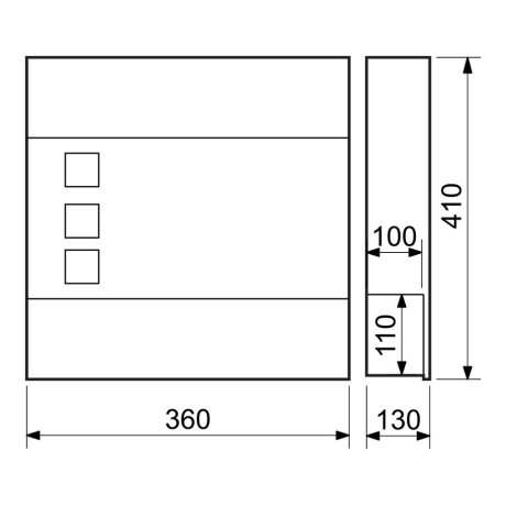 BK.932.BGW.AM postaláda antracit