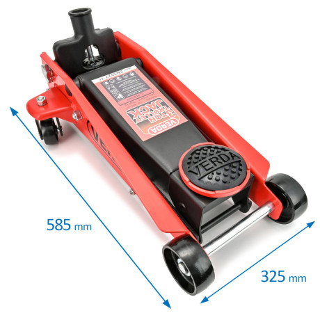 Alacsony profilú hidraulikus emelő 3T SN3027