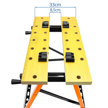 Állítható munkapad „bak” 150kg SN6719